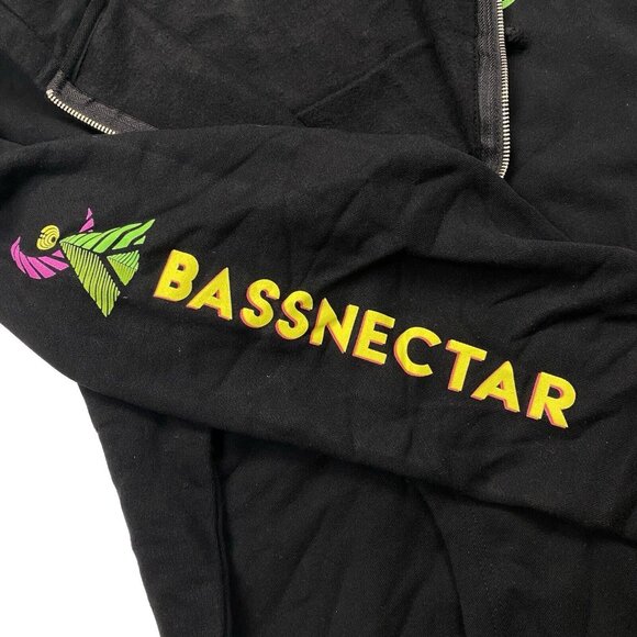 Bassnectar Freestyle Sessions Summer Gathering 2018 Colorado Hoodie - Black - XL - Picture 4 of 7